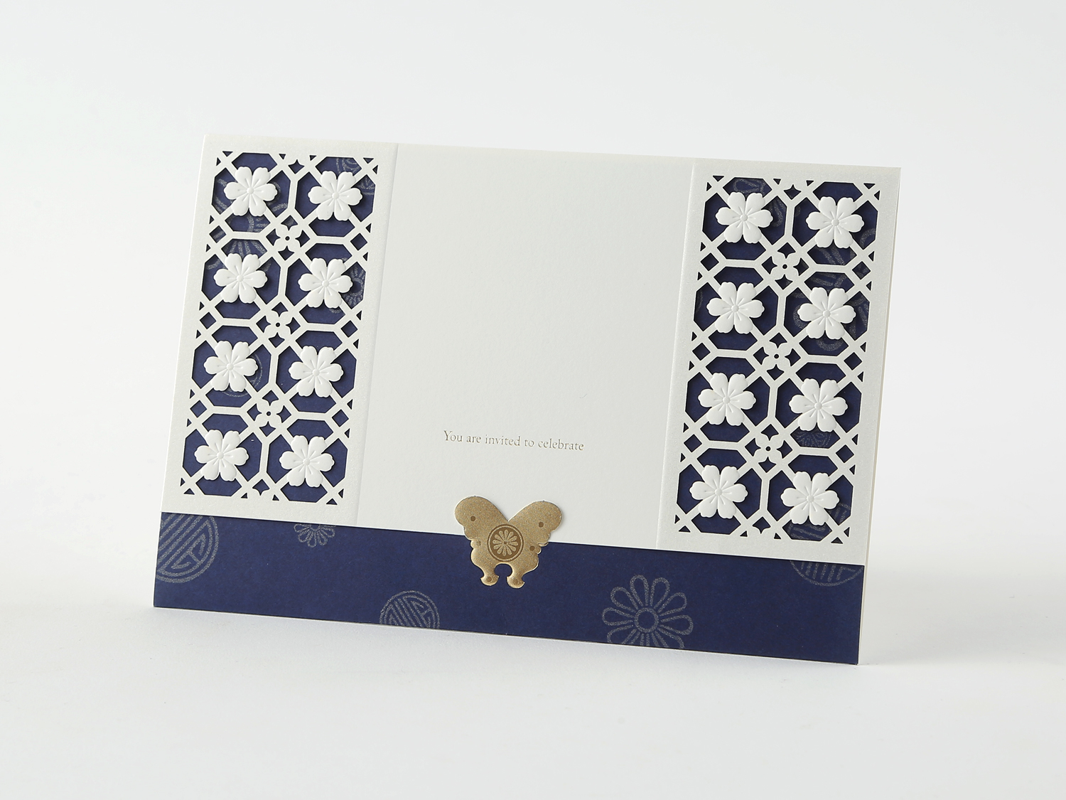 結婚式招待状BH-5144/白紙/10部セット