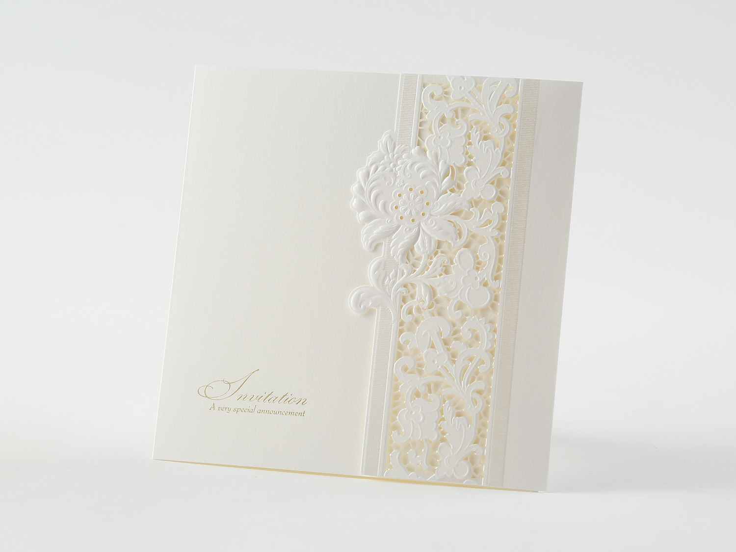 50%OFFセール　結婚式招待状B-0036/白紙/10部セット