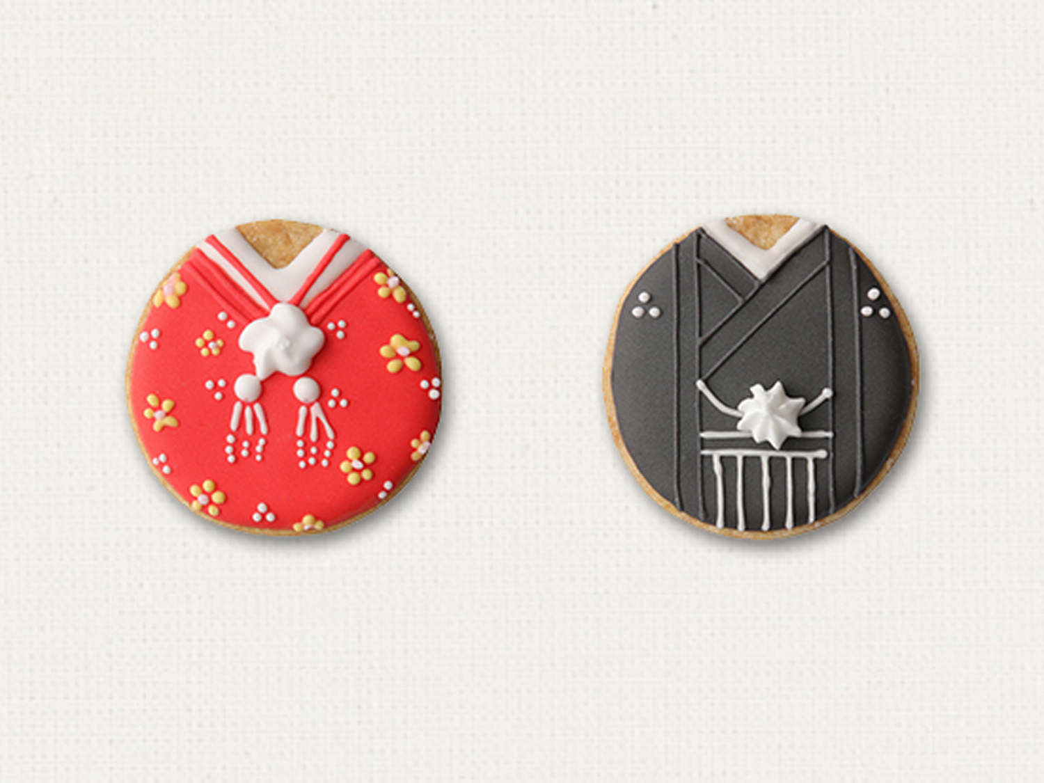 haruのクッキー/和装/丸/1セット20個入り