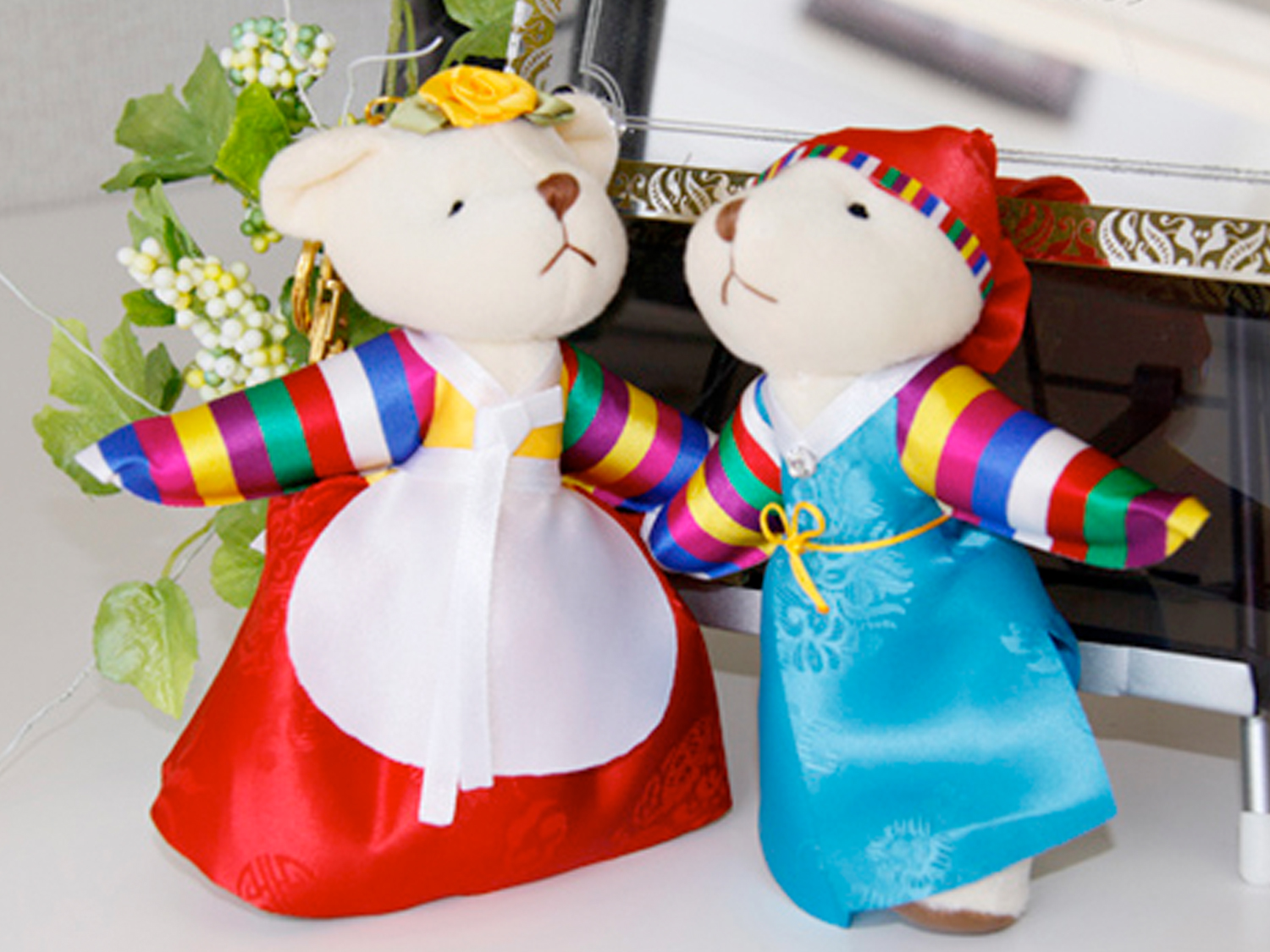 50％OFFセール　韓国クマペアキーホルダー